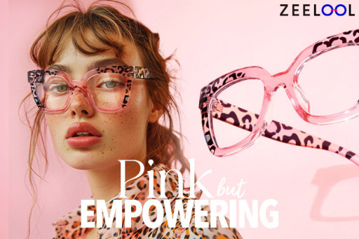 Leading the Fashion Trends: ZEELOOL Pink Leopard Glasses Showcase the Perfect Fusion of Wildness and Elegance