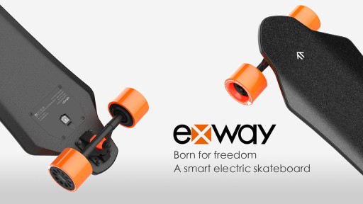 exway Sets Riders Free With Their Remote Activated, High Performance, Electric Skateboard