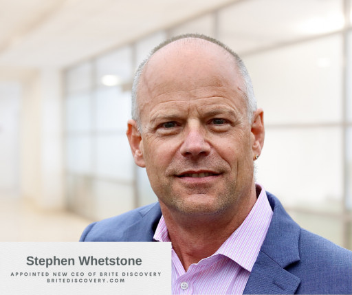 BRITE Discovery Appoints Stephen D. Whetstone, Esq. as New CEO