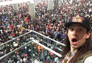 Day 1 opening of Anime Expo