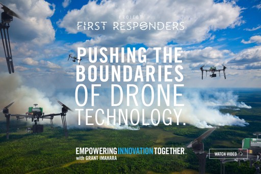 Mouser Electronics and Grant Imahara Partner With Easy Aerial to Develop a Unique Search and Rescue Drone Platform
