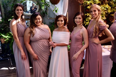 pia gladys perey bridesmaid dress Garyn – Pia Gladys Perey Red / 2 main image 0