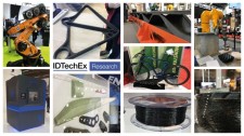 Wide range of materials, hardware, and parts. All photos by IDTechEx Analysts. For more see "3D Printing Composites 2020-2030" (www.IDTechEx.com/3DComp)