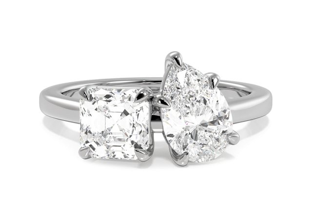 Toi et Moi: Romantic Two-Stone Engagement Rings |