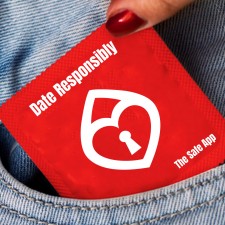 The SAFE App Date Responsibility SAFE Space Condom