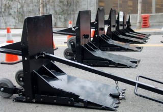 Portable vehicle barriers