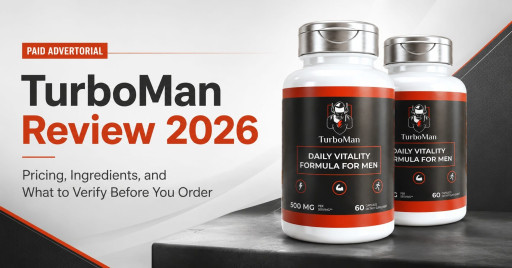 TurboMan Supplement Reviews 2026: Is This the Daily Men’s Vitality Upgrade Buyers Have Been Searching For?