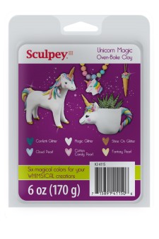 Limited Edition Sculpey III Unicorn Magic Clay Set 