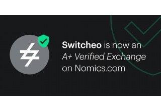 Switcheo Is Named an "A+ Verified Exchange" by Nomics