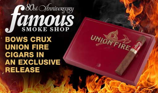 Famous Smoke Shop Debuts Crux Union Fire Cigars in an Exclusive Release