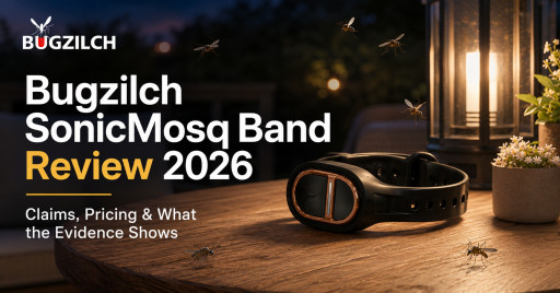 Bugzilch SonicMosq Band Review 2026: Can a Spray-Free Wristband Really Deter Mosquitoes? Claims, Pricing, and Evidence Examined