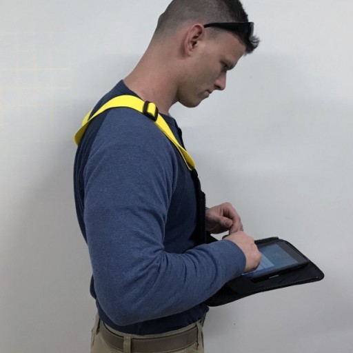 Innovative Safety Vest Provides Instant Hands-Free Access to Computer Tablet