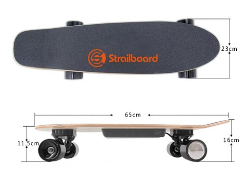Electric Longboard 28-Inch Strailboard Mini - the Best Electric Skateboard Choice for Kids