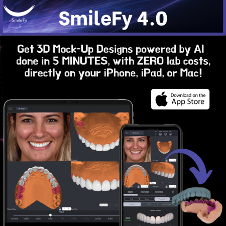 Smilefy 4.0 — Automated 3D Smile Design Powered by AI