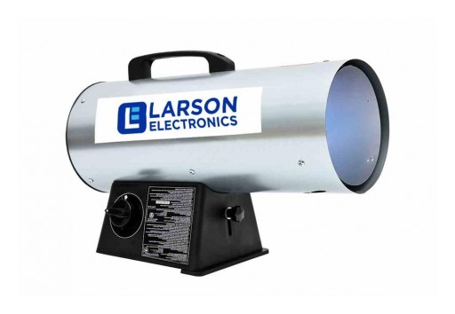 Larson Electronics Releases Portable Forced Air Heater, 40,000 BTUs, 300 CFM, Propane, 10-Foot Hose