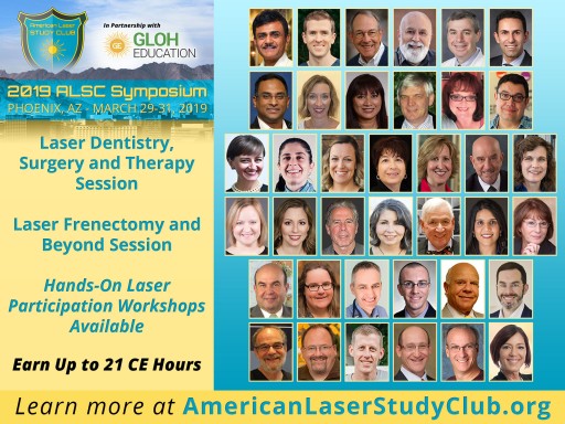 Laser Dentistry and Frenectomy Sessions at the 2019 ALSC Symposium