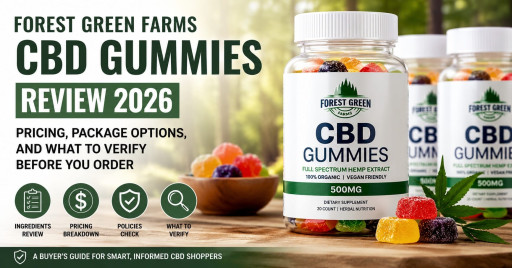 Forest Green Farms CBD Gummies Reviews 2026: Stress- and Sleep-Conscious Adults Discover the Full-Spectrum Gummy Designed for Calmer Daily Routines