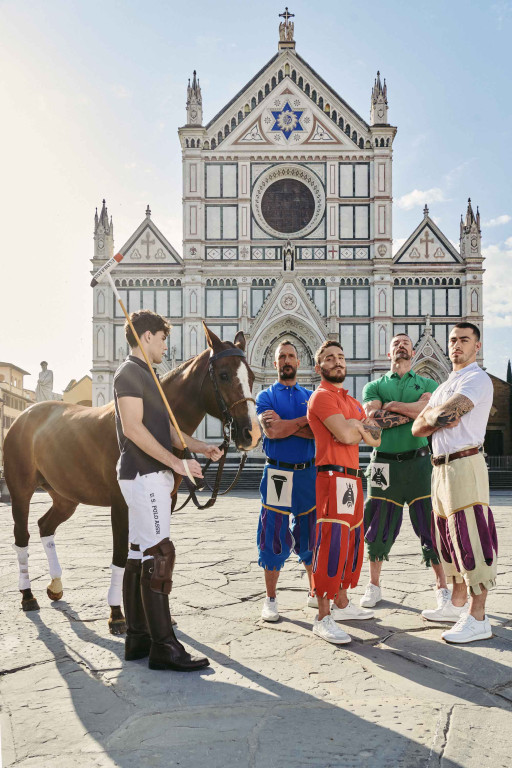 U.S. Polo Assn. Hosts Firenze Polo Tribute at Santa Croce Square, Florence To Celebrate Pitti Immagine Uomo 106th Edition