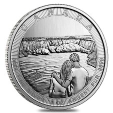 2017 10 oz Silver Canada the Great CTG Niagara Falls $50 Coin front