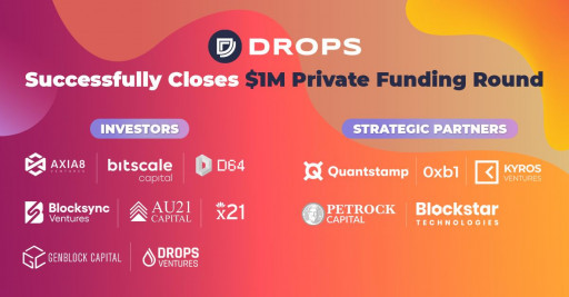 Drops Closes In $1M Private Funding Round to Create New Value for NFTs
