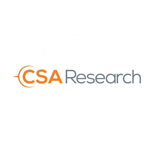CSA Research Releases Proprietary Global Revenue Forecaster™