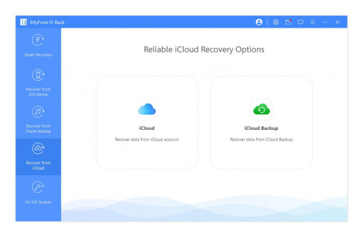 iMyFone D-Back 8.0.0 Rolls Out New Feature for iCloud Backup Data Recovery