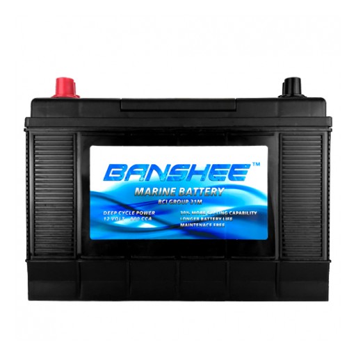 Banshee Brand Batteries Introduces New D31M Marine Deep Cycle Battery