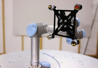 Multi-SMR Robot Calibration Frame