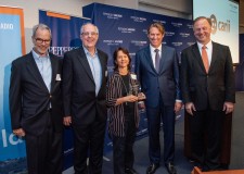 Denise Hayman-Loa receiving Most Fundable Companies Award