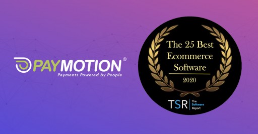 PayMotion® Ranks 5th Best eCommerce Software of 2020, by the Software Report