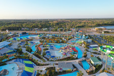 Island Water Park Aerial