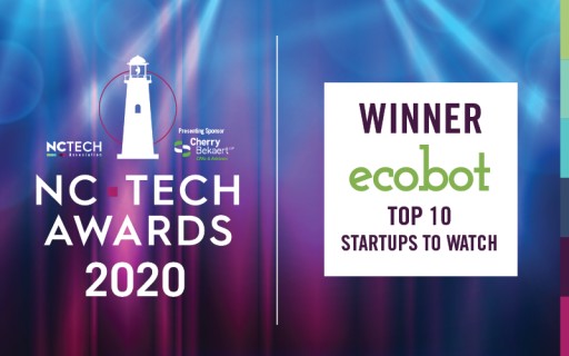Ecobot Named Among NC Tech Awards' Top 10 Startups to Watch