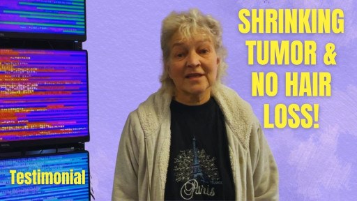 Cancer tumor going away without hair loss!