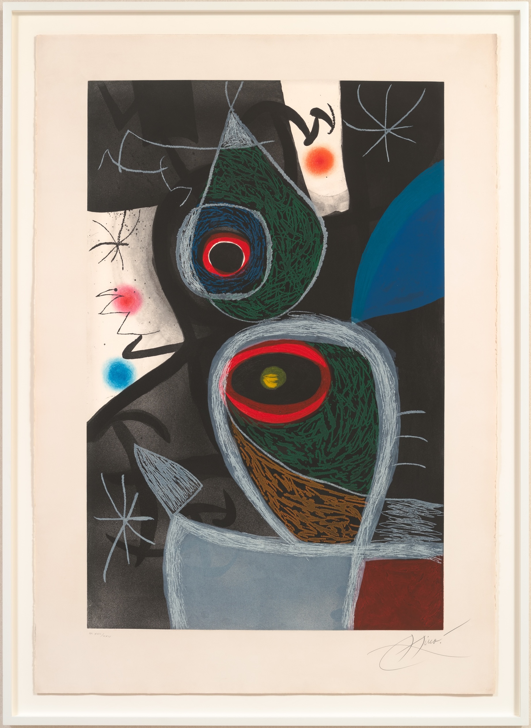 Joan Miró, Le Somnambule, 1974 