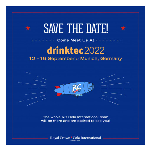 RC Cola International at Drinktec 2022 in Munich, Germany