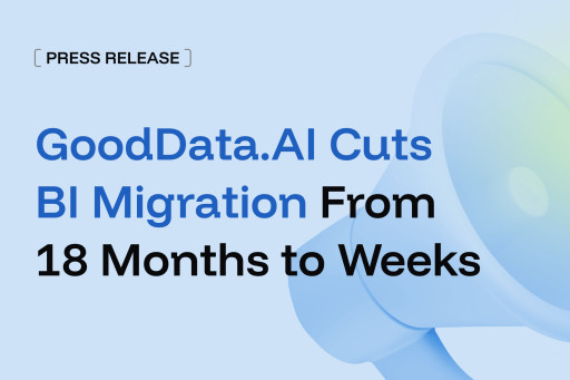 GoodData.AI Cuts BI Migration From 18 Months to Weeks for DACH Enterprises, Opening the Fastest Route to Production AI