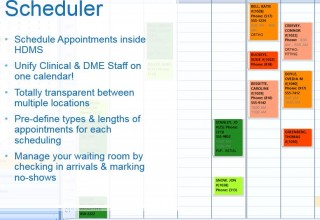 HDMS Scheduler