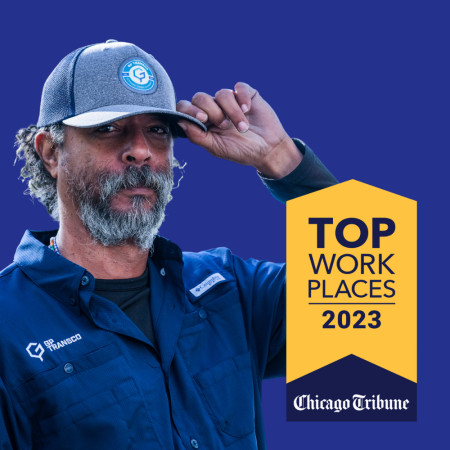 2023 Chicago Tribune Top Workplaces Award - GP Transco