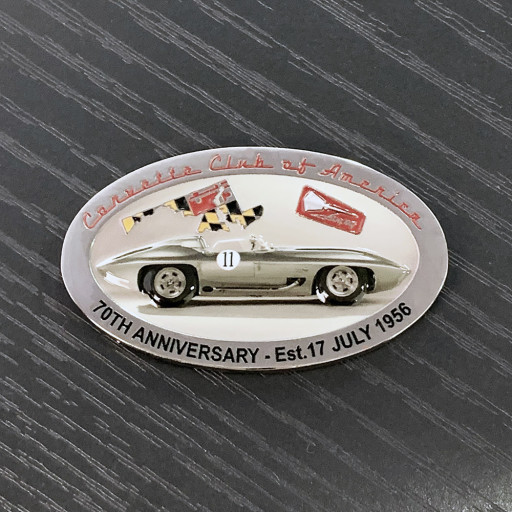 LogoTags, America's Leading Custom Challenge Coin and Race Medal Company, Sponsors Old Dominion Corvette Club