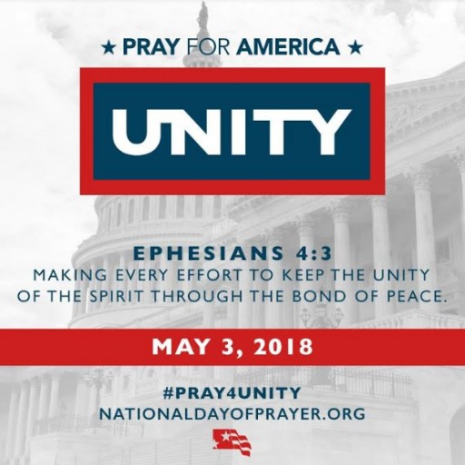 Family Worship Center of American Canyon to Participate in National Day of Prayer: Pray for America May 3, 2018