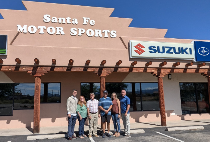 Santa Fe Motor Sports store on closing day