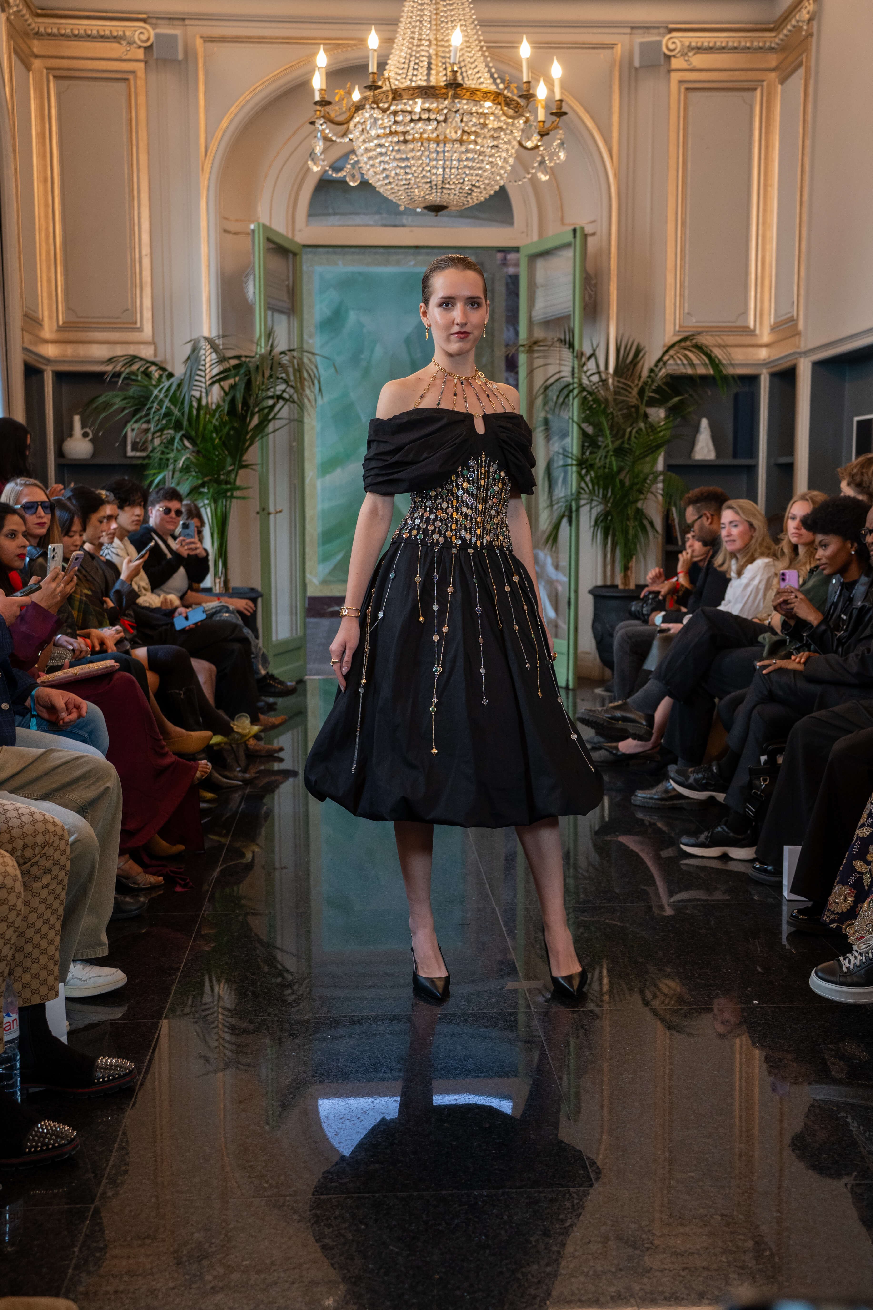 'The Empowered' - Finale Look, CONQUERing FACETS Collection at Paris Fashion Week - @photoparisbyelia