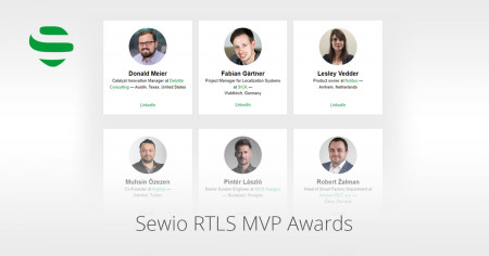 Sewio RTLS Most Valuable Professional