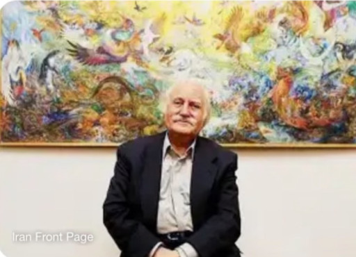 Renowned Iranian Artist Farshchian Showcases Famous Painting at Prestigious Sotheby's Auction House