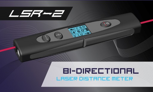 LSR Tech Announces the LSR2 Dual Laser Distance Meter is Now Shipping
