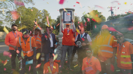 Fonroche Lighting World Record Celebration
