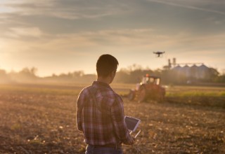 Agricultural Drone Rapidly Scans and Identifies Problems in a Field