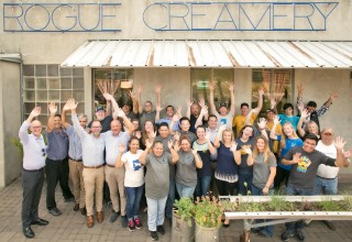 Rogue Creamery Team Celebrates