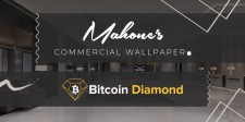 Mahone's Commercial Wallpaper with Bitcoin Diamond