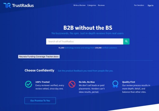TrustRadius Raises $5.5M Series B to Lead B2B Customer Voice Revolution